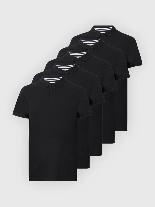 Foto van product Poloshirt Pier One By Zalando zwart