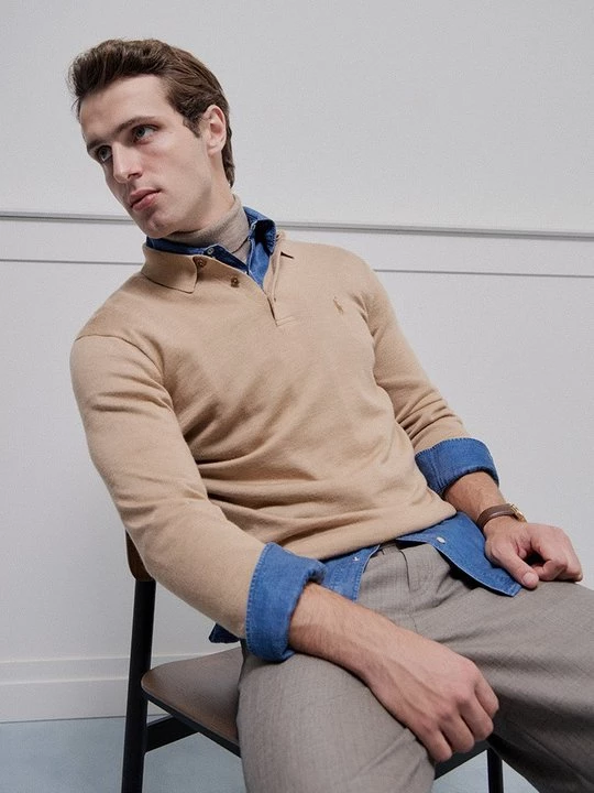 Foto van product Poloshirt Polo Ralph Lauren camel