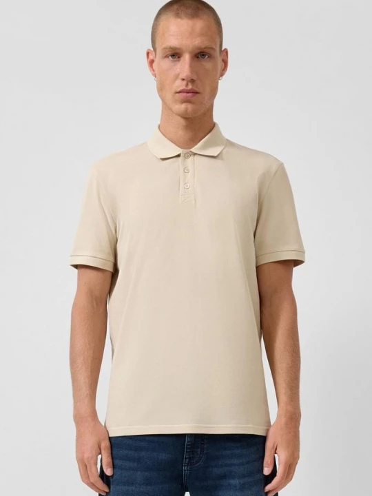 Foto van product Poloshirt QS beżowy