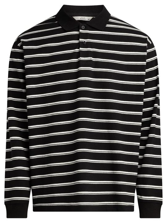 Foto van product Poloshirt Redefined Rebel zwart