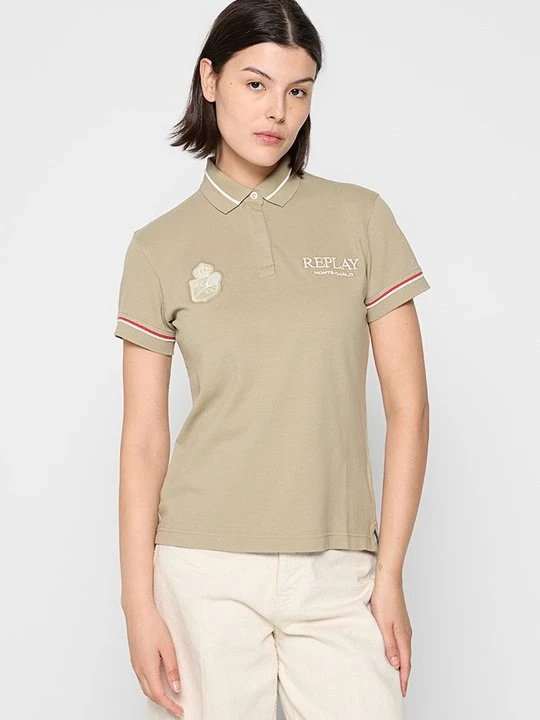 Foto van product Poloshirt Replay kaki
