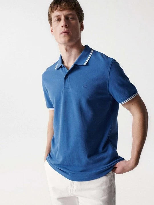 Foto van product Poloshirt Salsa blauw
