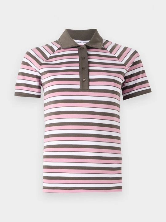 Foto van product Poloshirt Samsøe Samsøe donkerroze