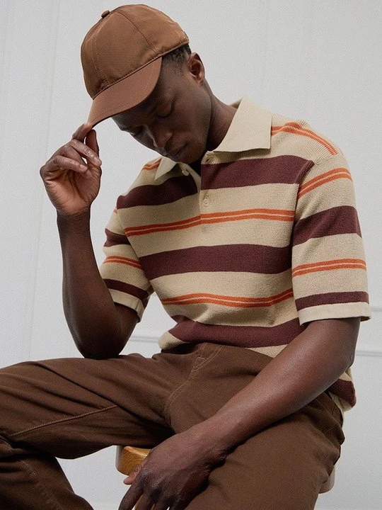 Foto van product Poloshirt Sandro lichtbruin