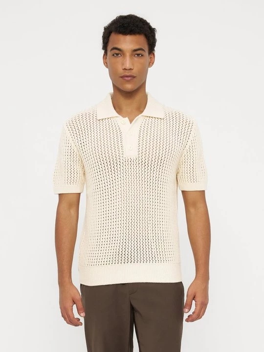 Foto van product Poloshirt Sandro lichtgeel