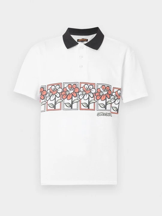 Foto van product Poloshirt Santa Cruz wit