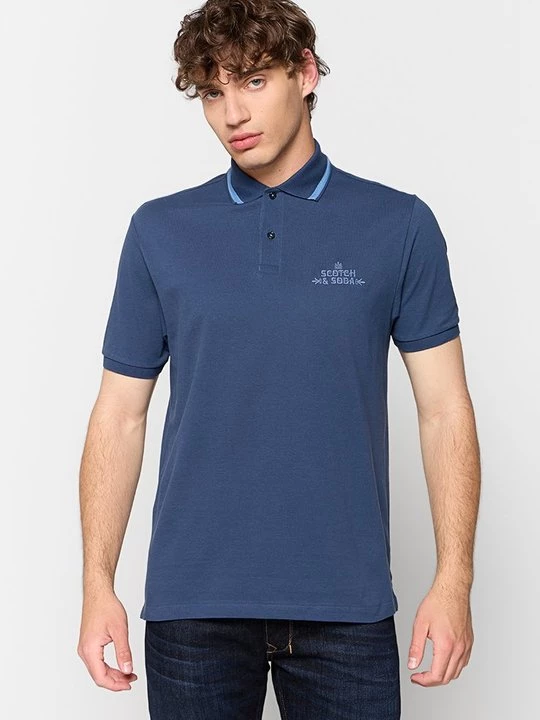 Foto van product Poloshirt Scotch & Soda blauw