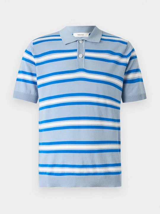 Foto van product Poloshirt Selected blauw
