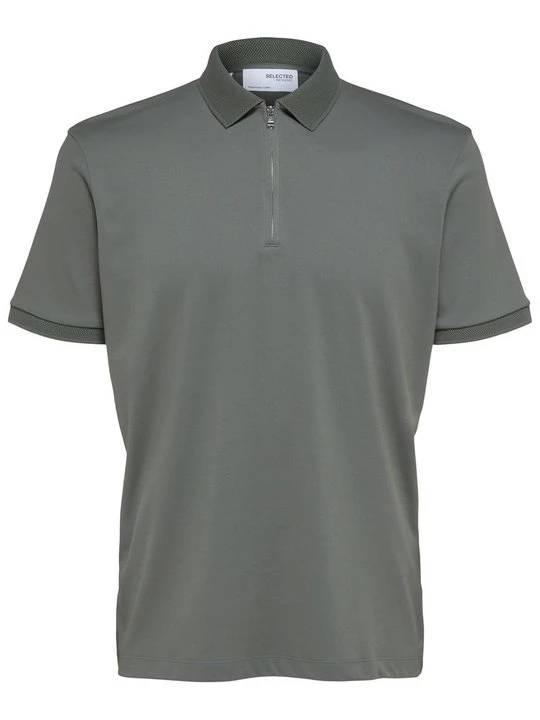 Foto van product Poloshirt Selected kaki