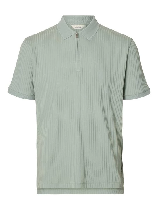 Foto van product Poloshirt Selected lichtblauw