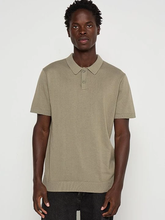 Foto van product Poloshirt Selected olijfgroen