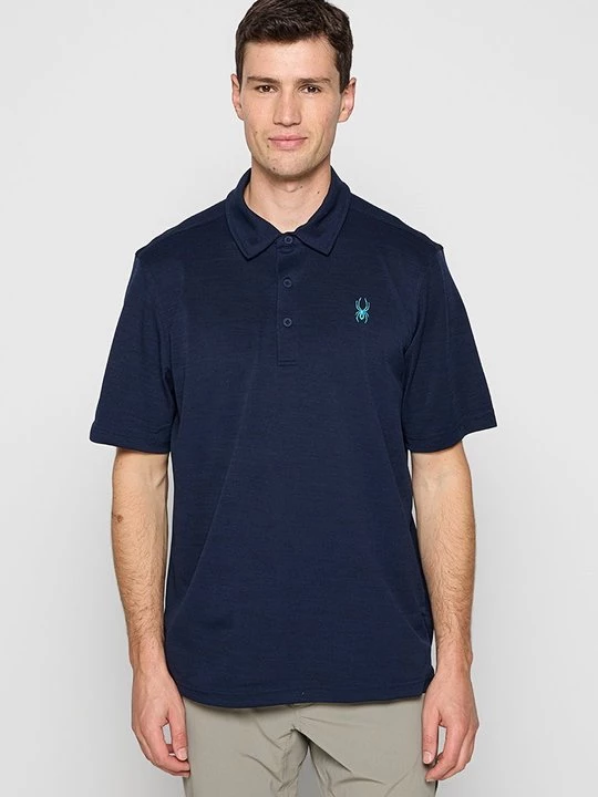 Foto van product Poloshirt Spyder donkerblauw