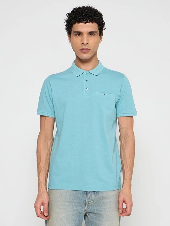 Foto van product Poloshirt STATE OF ART lichtblauw