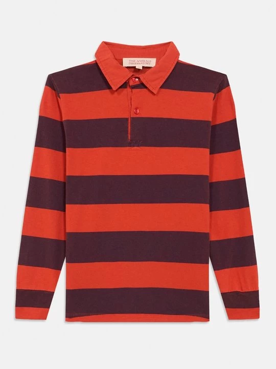 Foto van product Poloshirt THE ANIMALS OBSERVATORY rood