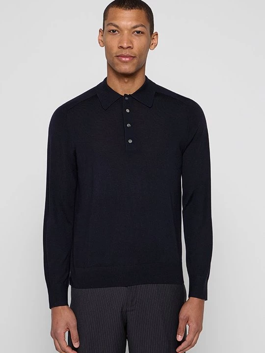 Foto van product Poloshirt Theory donkerblauw