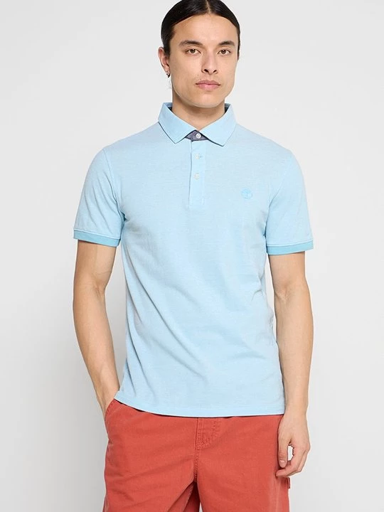 Foto van product Poloshirt Timberland lichtblauw