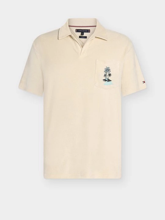 Foto van product Poloshirt Tommy Hilfiger beżowy
