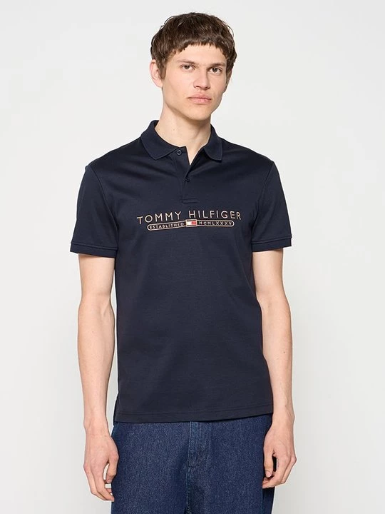Foto van product Poloshirt Tommy Hilfiger blauw