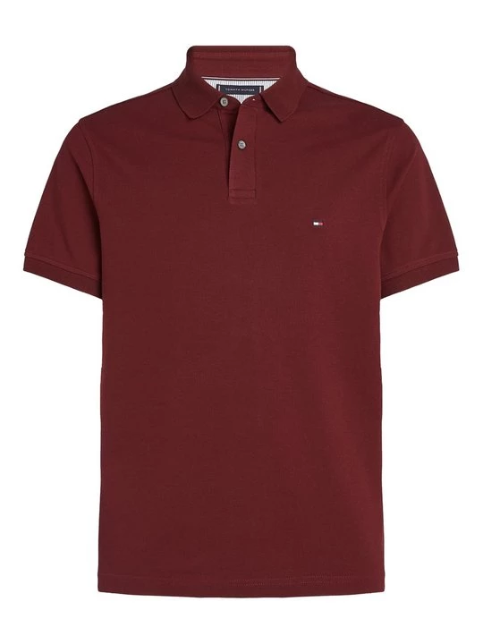 Foto van product Poloshirt Tommy Hilfiger bordeauxrood