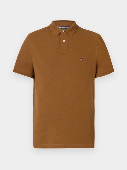 Foto van product Poloshirt Tommy Hilfiger bruin