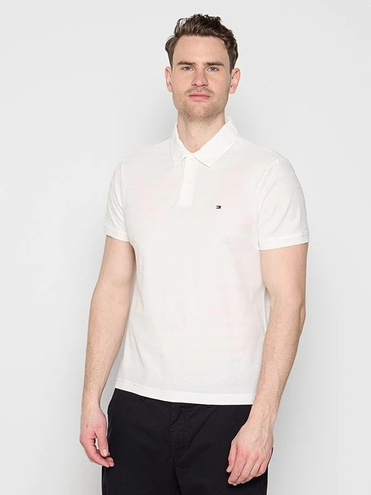 Foto van product Poloshirt Tommy Hilfiger crème