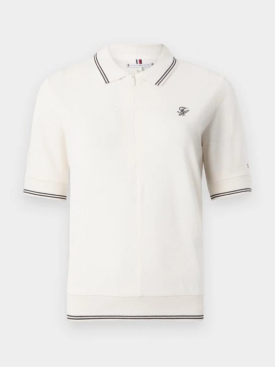 Foto van product Poloshirt Tommy Hilfiger crème