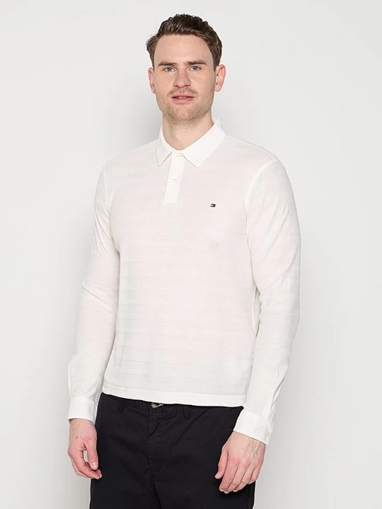 Foto van product Poloshirt Tommy Hilfiger crème
