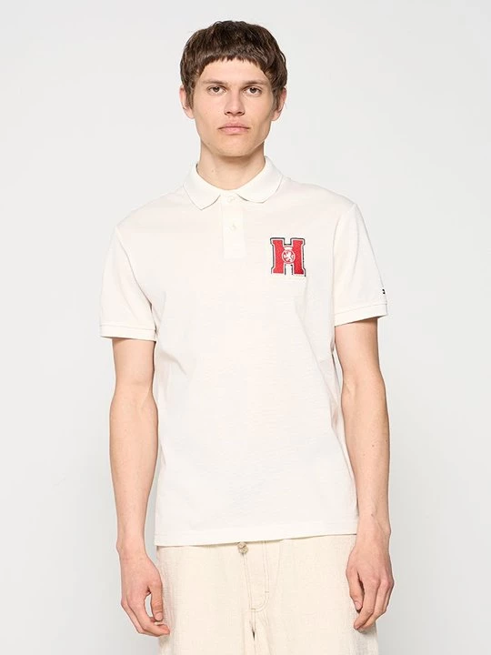 Foto van product Poloshirt Tommy Hilfiger crème