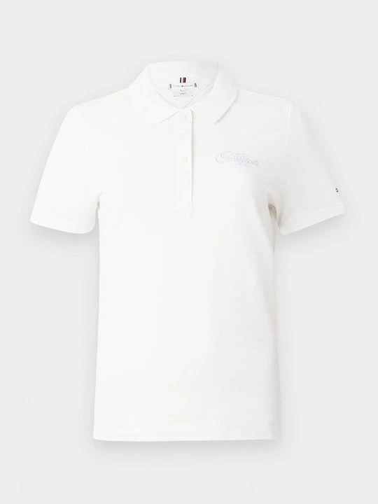 Foto van product Poloshirt Tommy Hilfiger crème