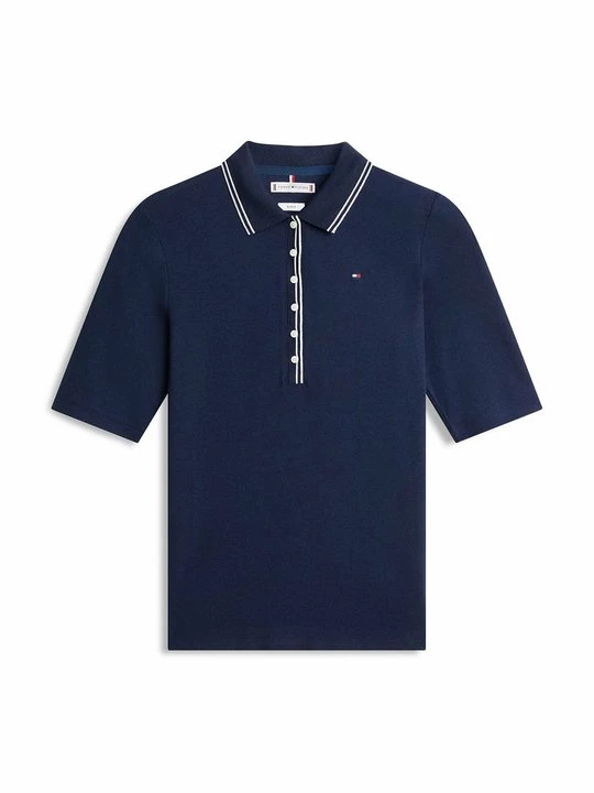 Foto van product Poloshirt Tommy Hilfiger donkerblauw