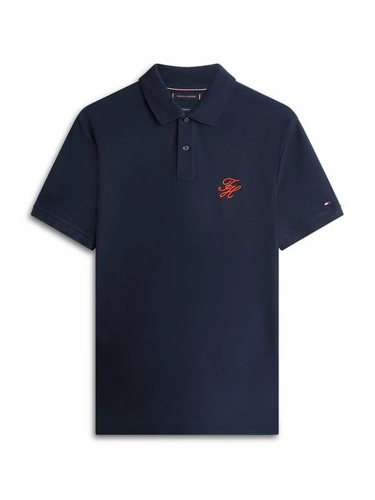 Foto van product Poloshirt Tommy Hilfiger donkerblauw