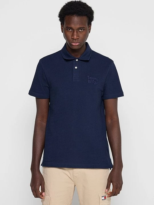 Foto van product Poloshirt Tommy Hilfiger donkerblauw