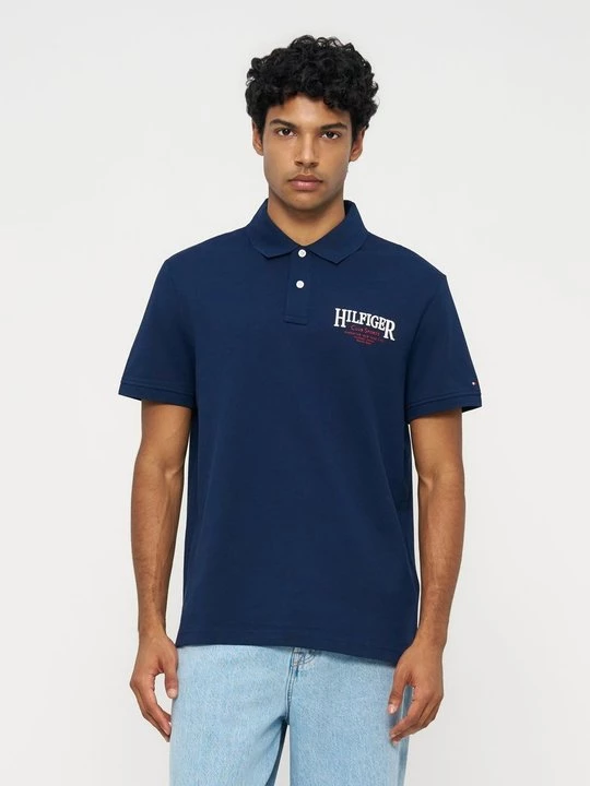 Foto van product Poloshirt Tommy Hilfiger donkerblauw