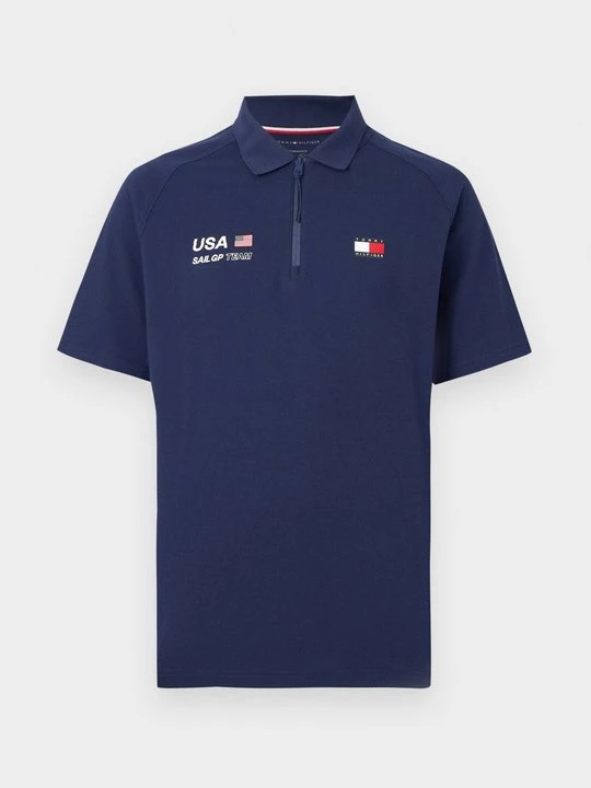 Foto van product Poloshirt Tommy Hilfiger donkerblauw