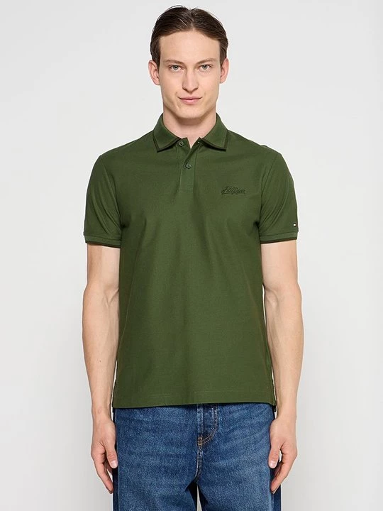 Foto van product Poloshirt Tommy Hilfiger groen