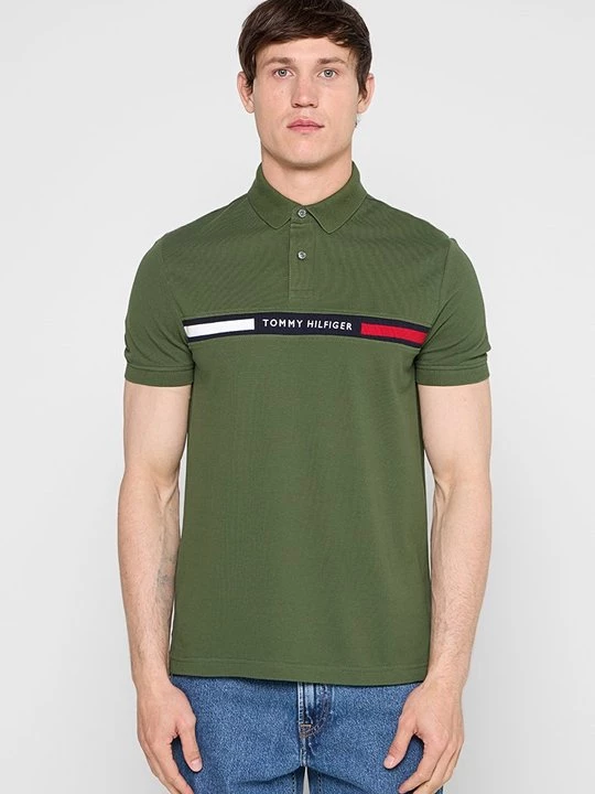 Foto van product Poloshirt Tommy Hilfiger groen