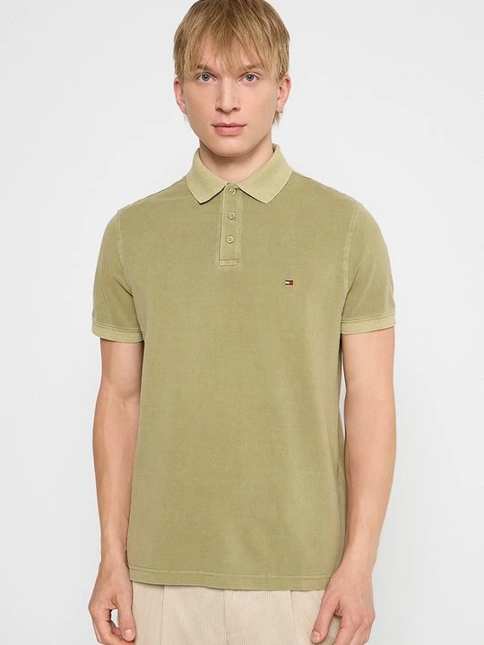 Foto van product Poloshirt Tommy Hilfiger kaki
