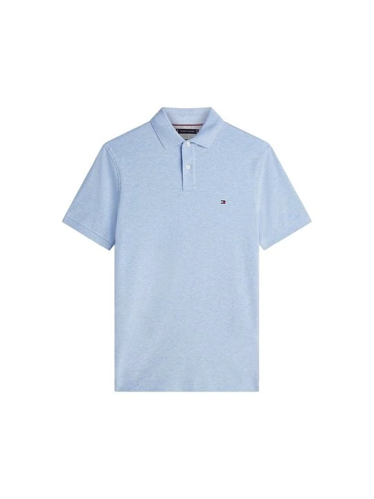 Foto van product Poloshirt Tommy Hilfiger lichtblauw