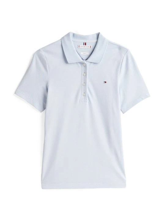 Foto van product Poloshirt Tommy Hilfiger lichtblauw