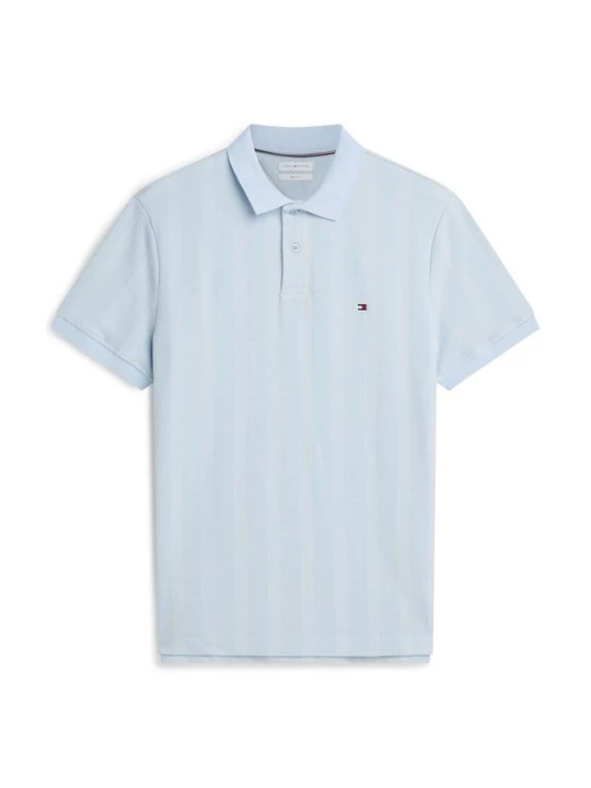 Foto van product Poloshirt Tommy Hilfiger lichtblauw