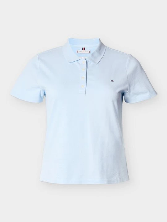 Foto van product Poloshirt Tommy Hilfiger lichtblauw