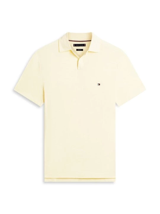 Foto van product Poloshirt Tommy Hilfiger lichtgeel