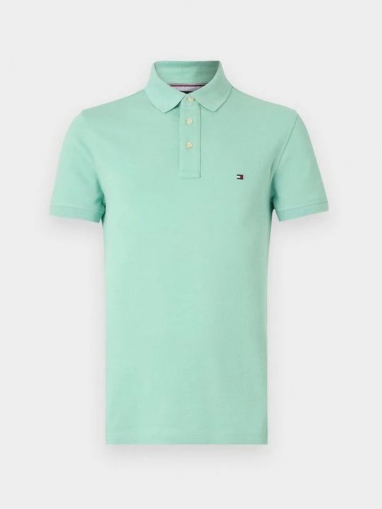 Foto van product Poloshirt Tommy Hilfiger mintgroen