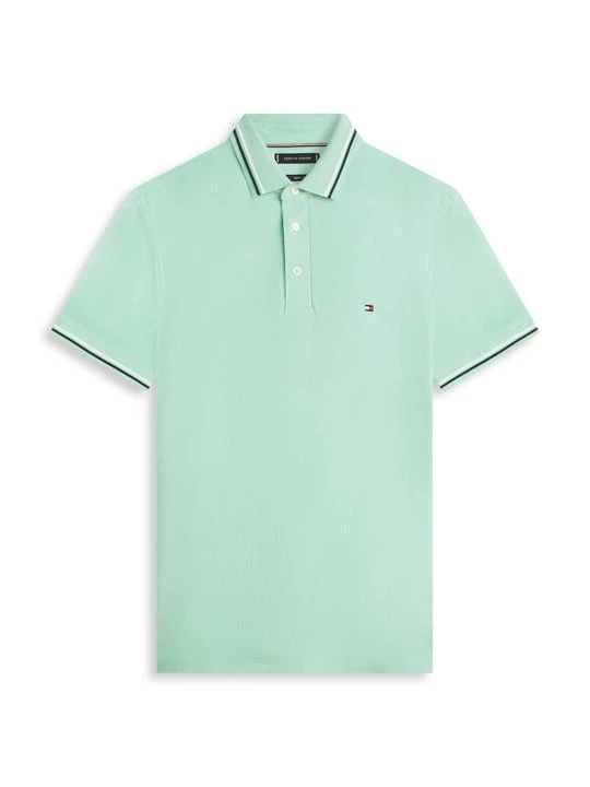 Foto van product Poloshirt Tommy Hilfiger mintgroen