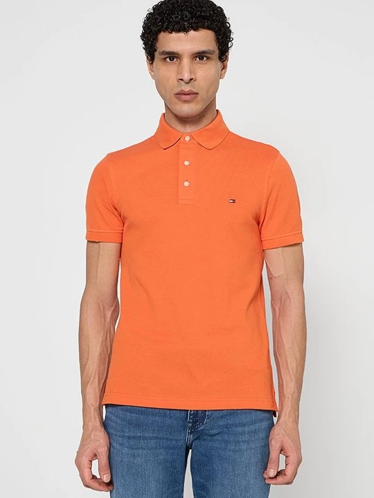 Foto van product Poloshirt Tommy Hilfiger oranje