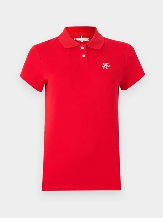 Foto van product Poloshirt Tommy Hilfiger rood