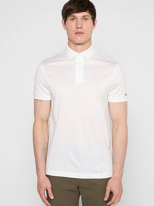 Foto van product Poloshirt Tommy Hilfiger wit