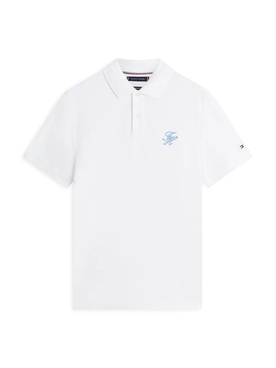 Foto van product Poloshirt Tommy Hilfiger wit