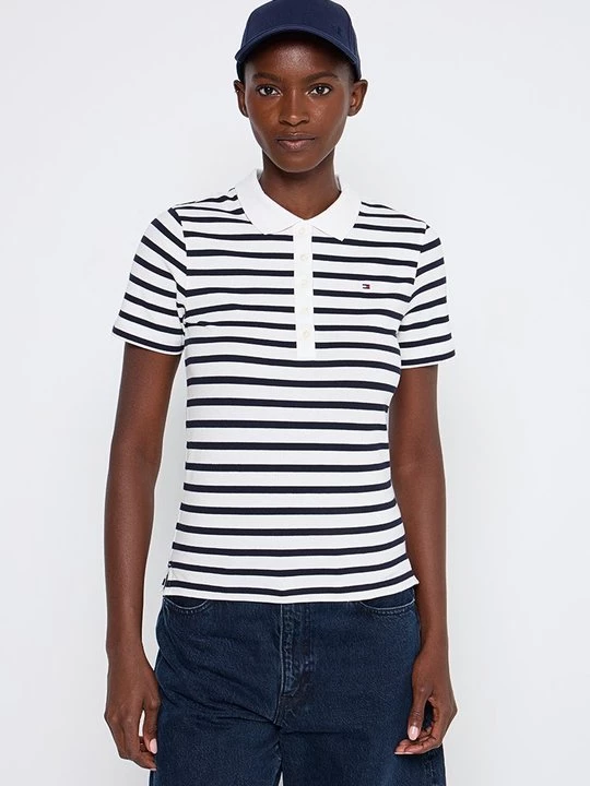 Foto van product Poloshirt Tommy Hilfiger wit