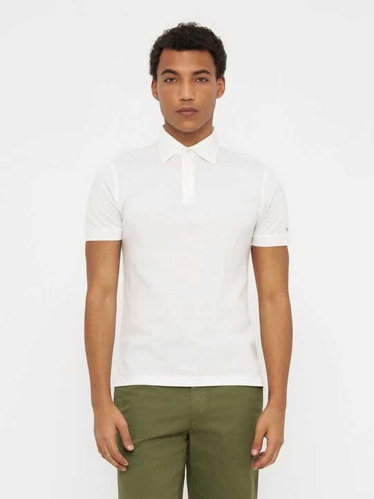 Foto van product Poloshirt Tommy Hilfiger wit